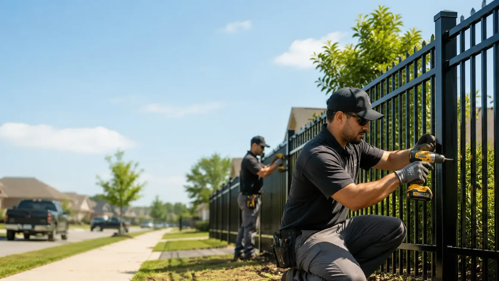 Metal Fence Installation in Bloomington, NY